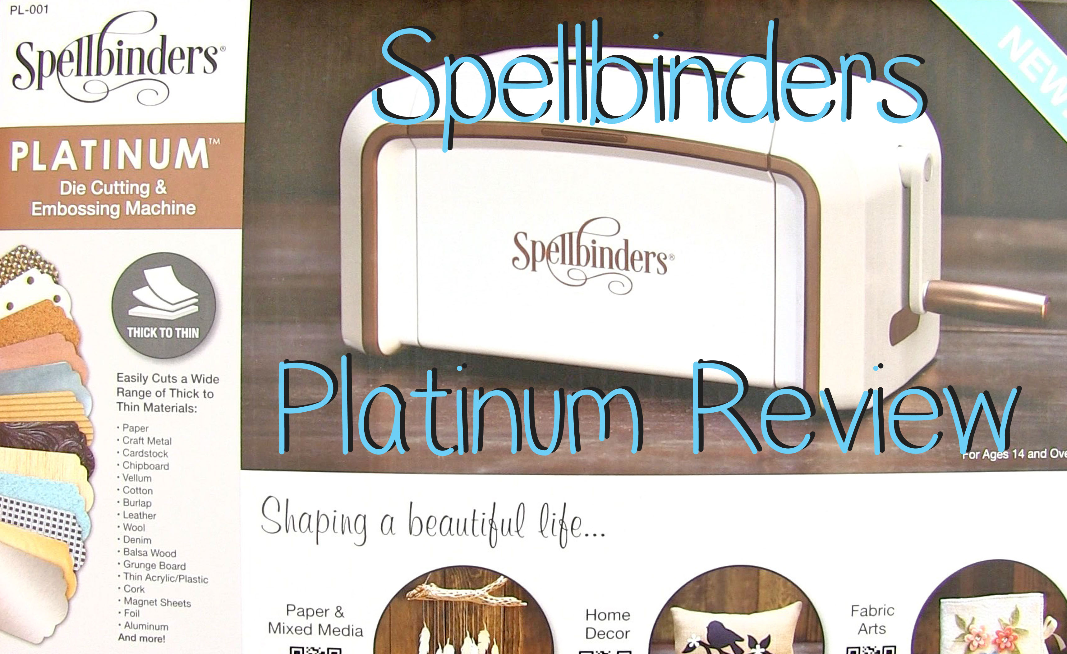 Spellbinders Platinum Machine Review - Lolli Lulu Crafts